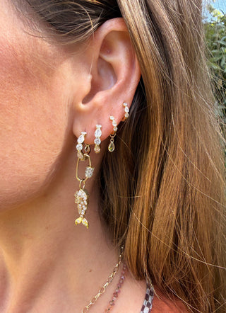 Petite Diamond Mermaid Tail Charm