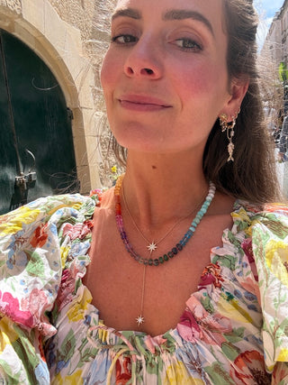 Amalfi Rainbow Gemstone Necklace
