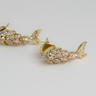 Mermaid Tail Stud Earring