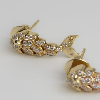 Mermaid Tail Stud Earring