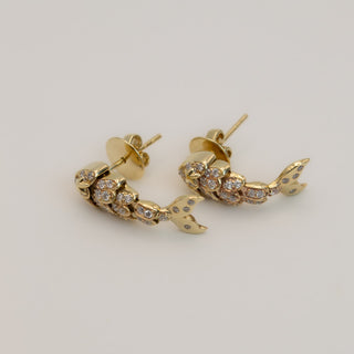 Mermaid Tail Stud Earring