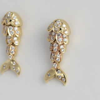 Mermaid Tail Stud Earring