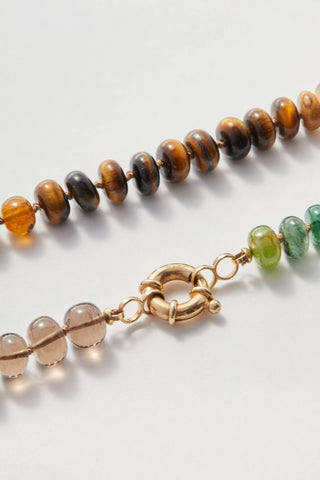 Bryce Canyon Rainbow Gemstone Necklace