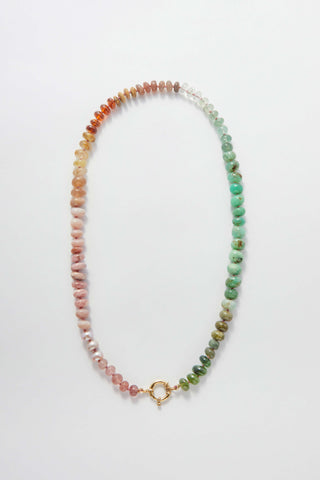 Notting Hill Rainbow Gemstone Necklace