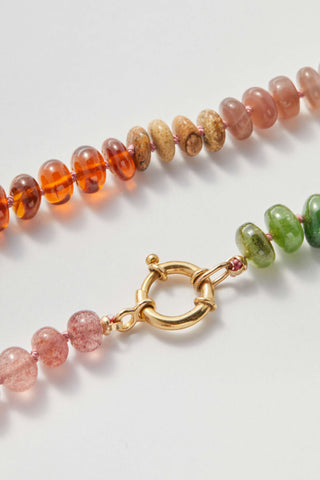 Notting Hill Rainbow Gemstone Necklace