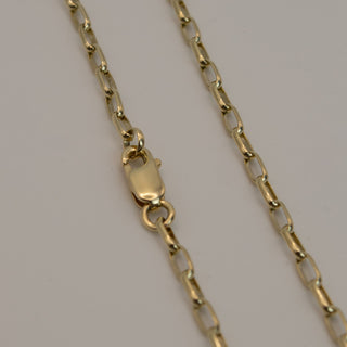 Celestial Starburst Drop Necklace by Sorsa Jewellery, pavé diamond starbursts on a 9k gold oval rollo chain.