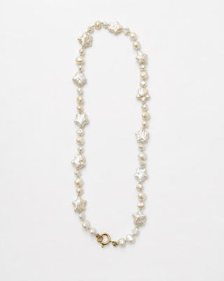 Stars in the Water Pearl Necklace